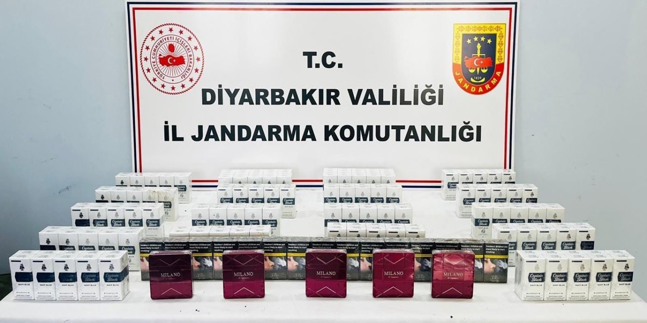 Diyarbakır’da çok sayıda  kaçak malzeme ele geçirildi