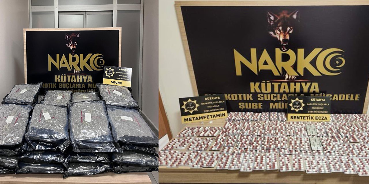 Kütahya’da uyuşturucu operasyonu: 12 şüpheli tutuklandı