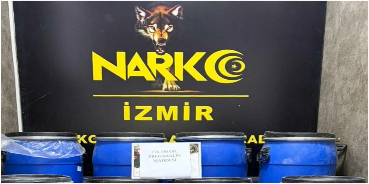 İzmir’de narkotik operasyonu