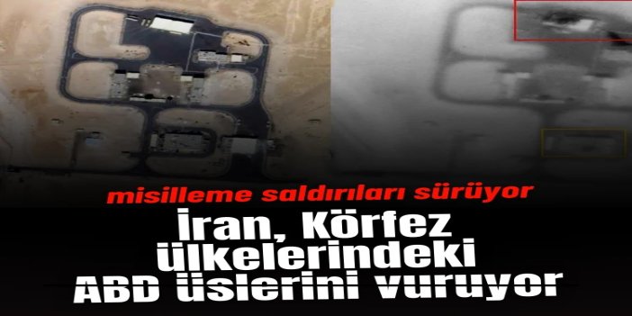 İran, Körfez ülkelerindeki ABD üslerini vuruyor