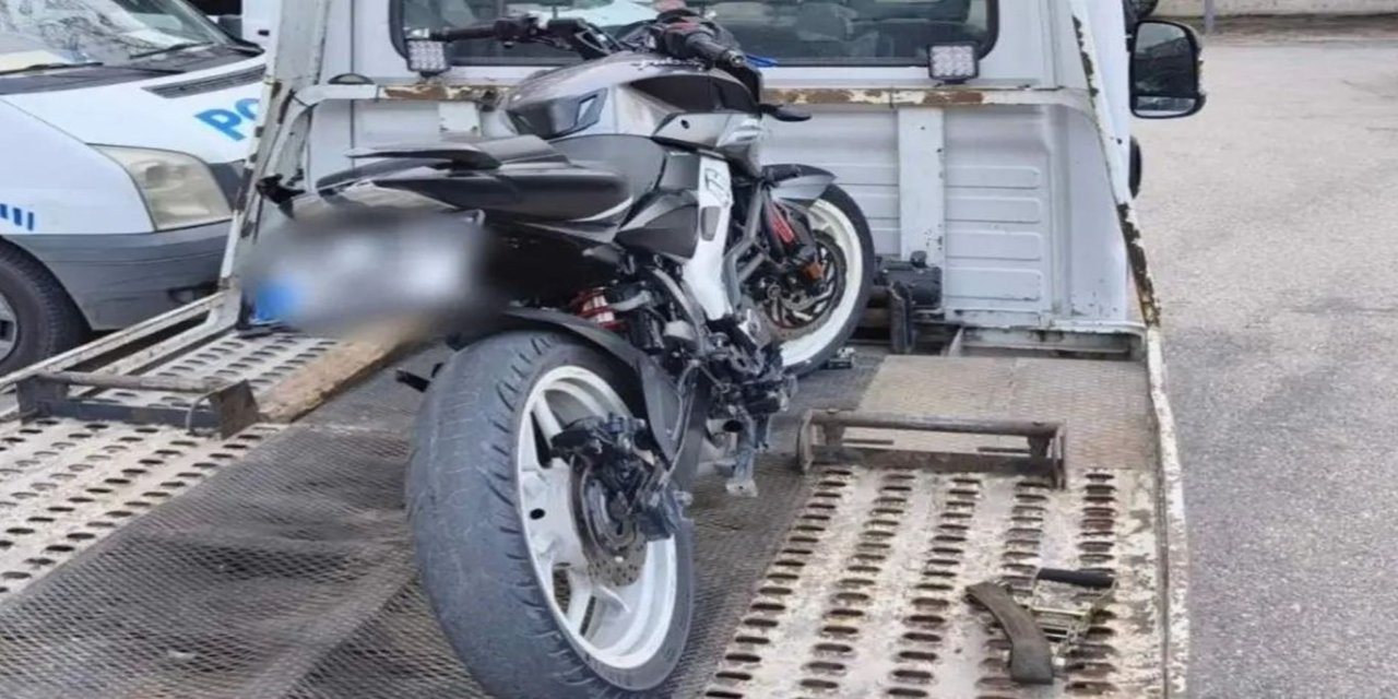 Bursa'da "dur" ihtarına uymayan motosikletliye 285 bin TL ceza