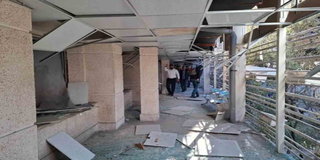 Siyonist rejim Tahran'da hastane vurdu