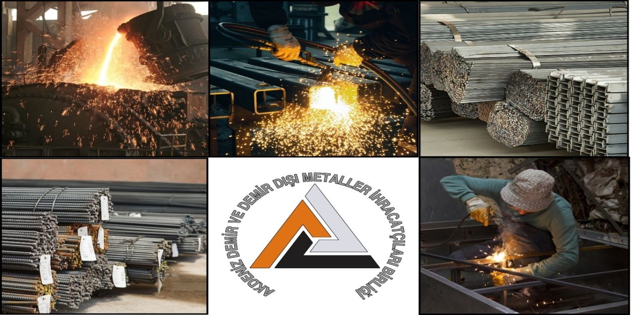 Demir-çelik ve metal ihracatı ocakta 2,2 milyar dolar oldu