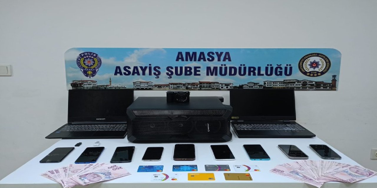 Amasya merkezli dolandırıcılık operasyonunda 4 kişi yakalandı