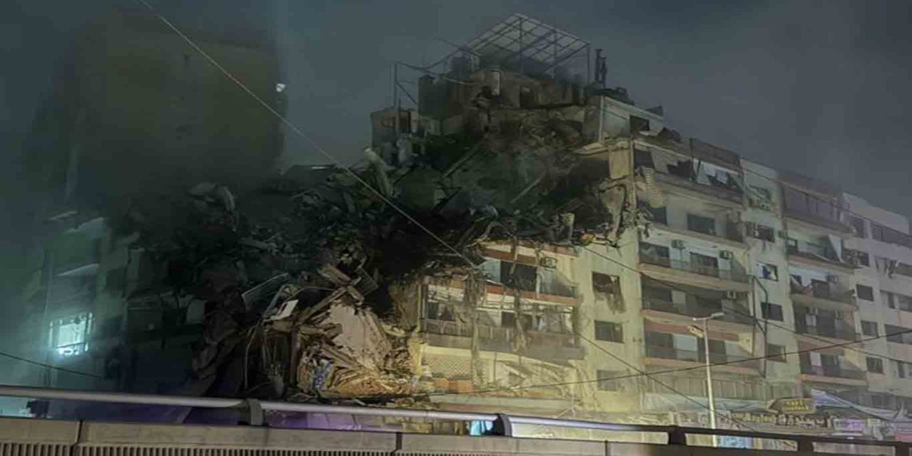 Siyonist rejim Beyrut'a saldırdı, Hizbullah misilleme yaptı