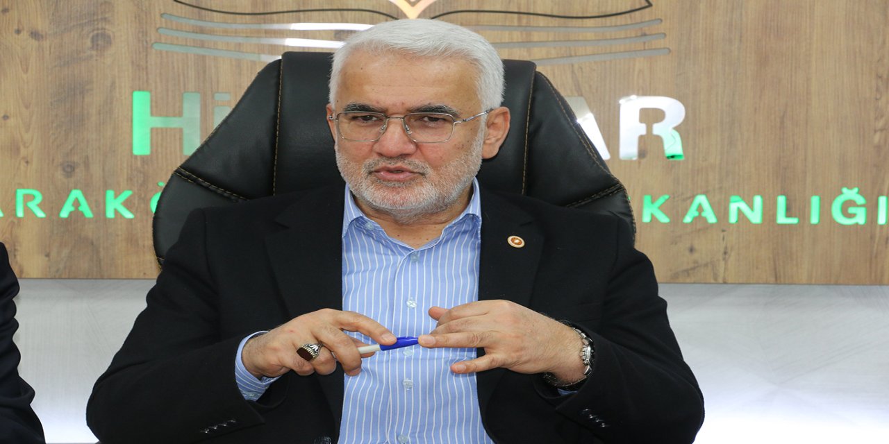 HÜDA PAR Genel Başkanı Yapıcıoğlu: Dünya derin bir ahlaki kriz yaşıyor