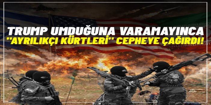 Trump, İran'a karşı "ayrılıkçı Kürtleri" cepheye çağırdı