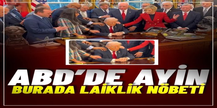 Mil-Diyanet Sen Genel Başkanı Gül: Çifte standartın adı ABD’de ayin, burada laiklik nöbeti