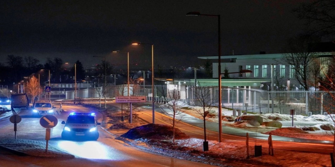 Norveç'te ABD Büyükelçiliğinde patlama