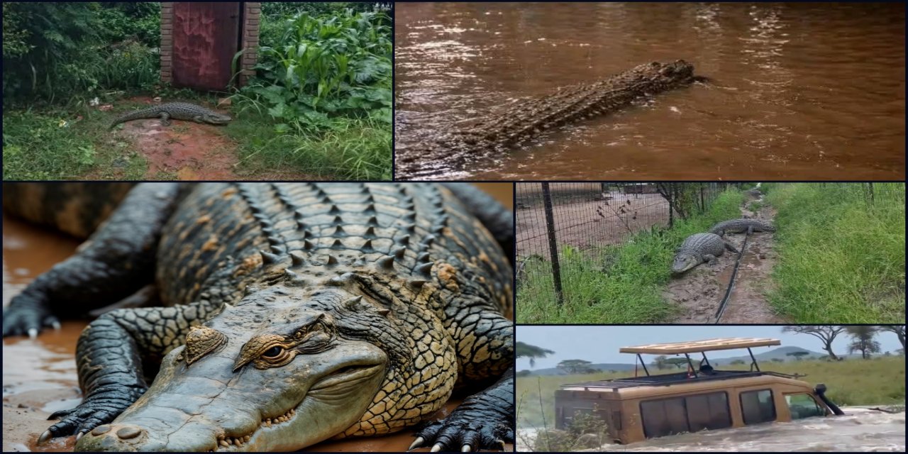 Şiddetli yağışlar Avustralya’yı vurdu: “Her yerde timsah var. Lütfen suya girmeyin” uyarısı