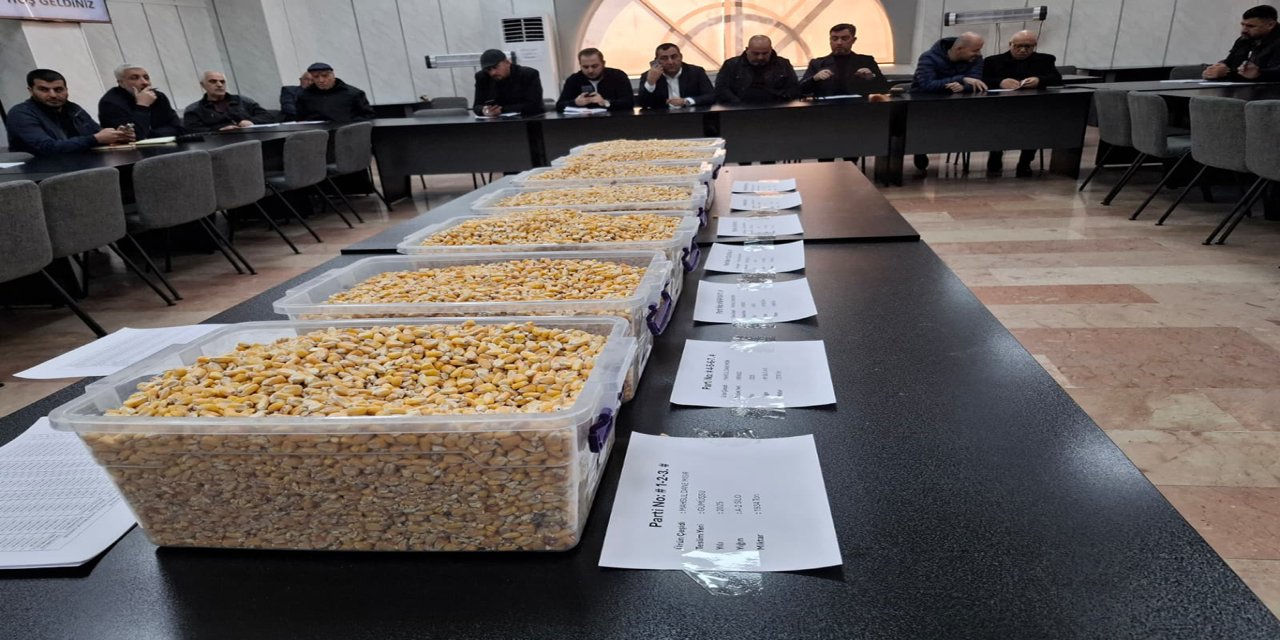 TİGEM’in 13,5 bin tonluk mısır satışı GTB’de gerçekleştirildi
