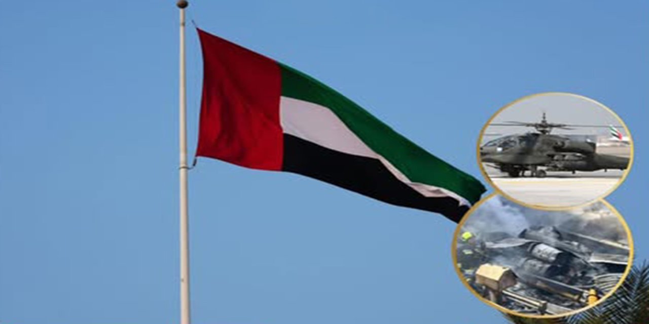 BAE'de askeri helikopter düştü: 2 ölü