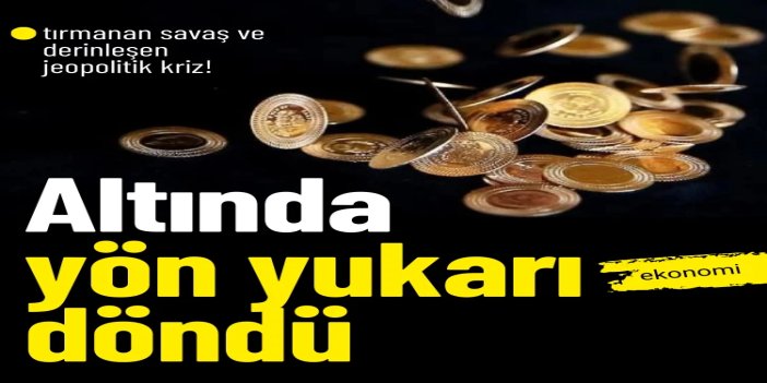 Altında yön yukarı döndü