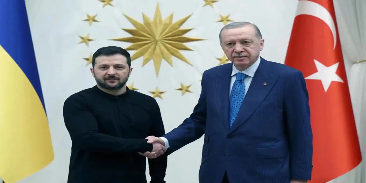 Cumhurbaşkanı Erdoğan, Ukrayna Devlet Başkanı Zelenski ile görüştü