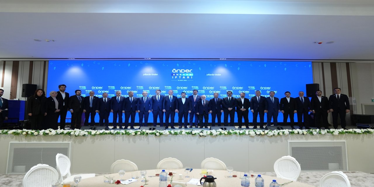 ÖNDER Ankara iftarı 'Yıllardır Önder' temasıyla düzenlendi
