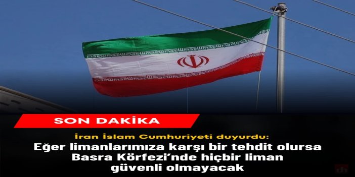 İran'dan ABD'ye "liman" uyarısı