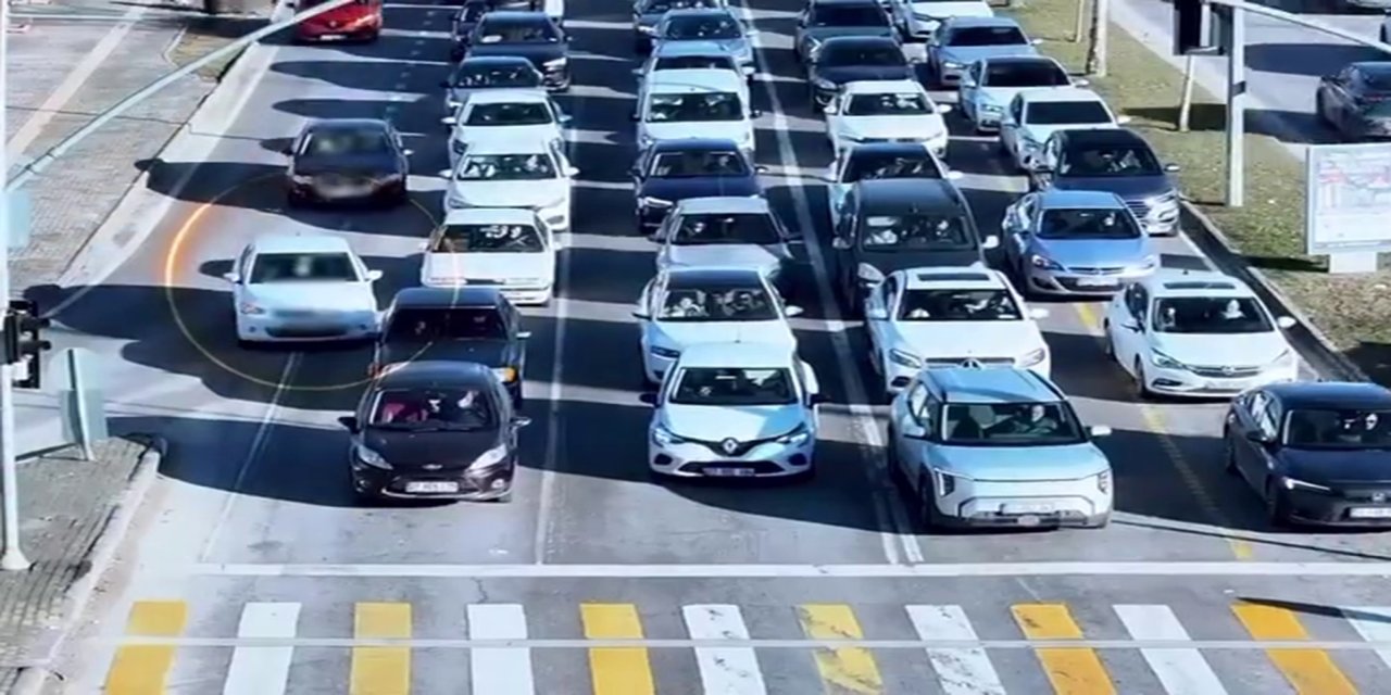 Gaziantep’te yüzlerce araç sürücüsüne ceza