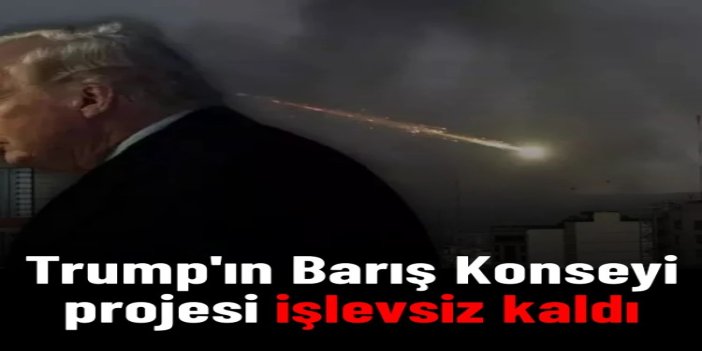 Trump'ın Barış Konseyi projesi işlevsiz kaldı: Gazze çaresiz