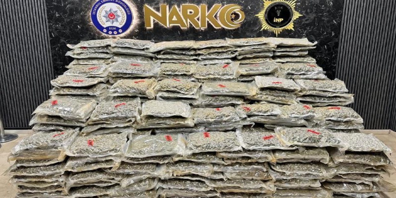 İstanbul’da uyuşturucu operasyonu: 527 kilogram madde ele geçirildi