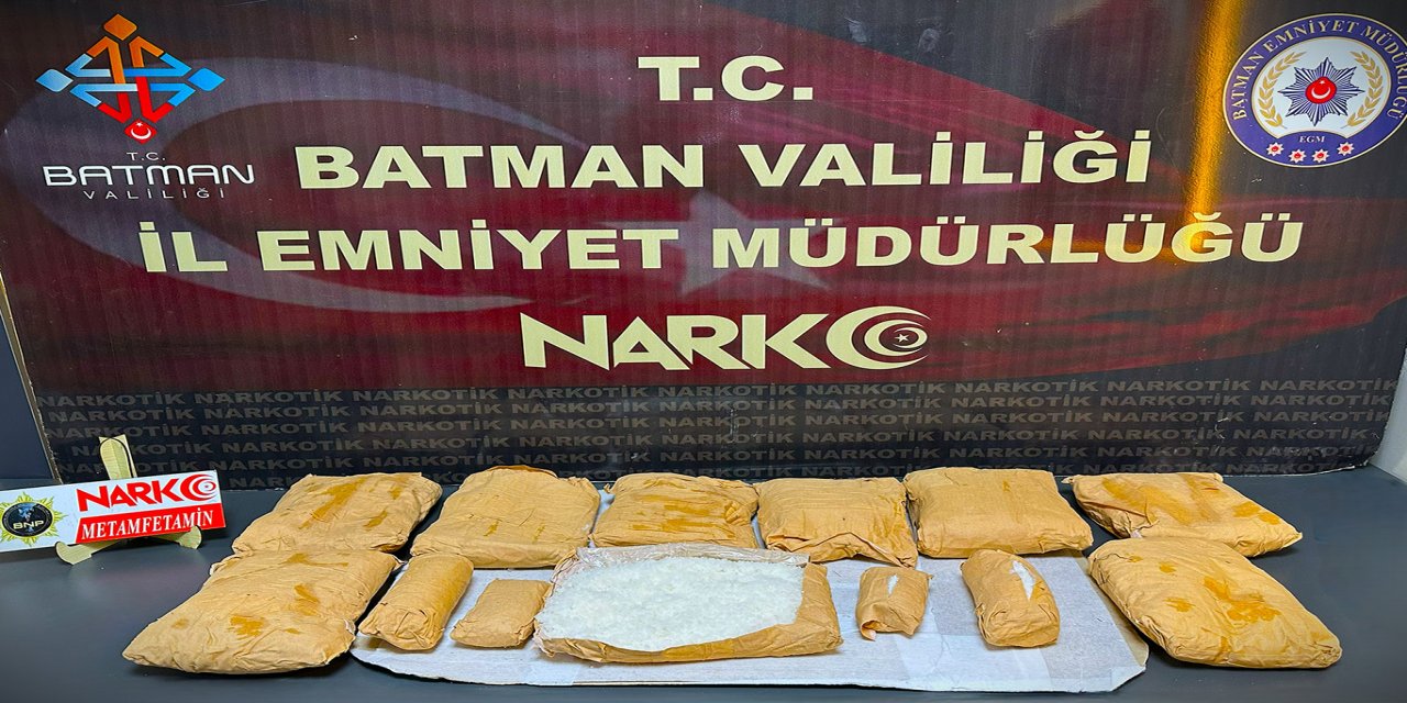 Batman’da çantasında uyuşturucu çıkan kişi tutuklandı