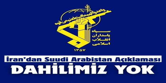 İran: Suudi'ye yönelik İHA saldırısında dahlimiz yok