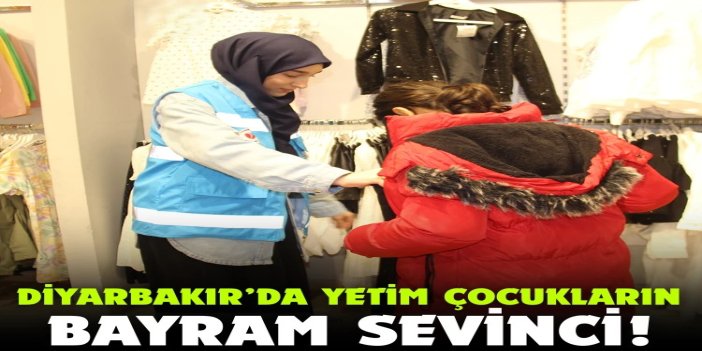 Yetimler Vakfı’ndan Diyarbakır’da yetim çocuklara bayramlık desteği