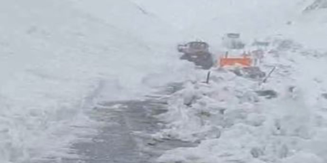 Çığ nedeniyle ulaşım dururken mahsur kalan 40 yolcu kurtarıldı