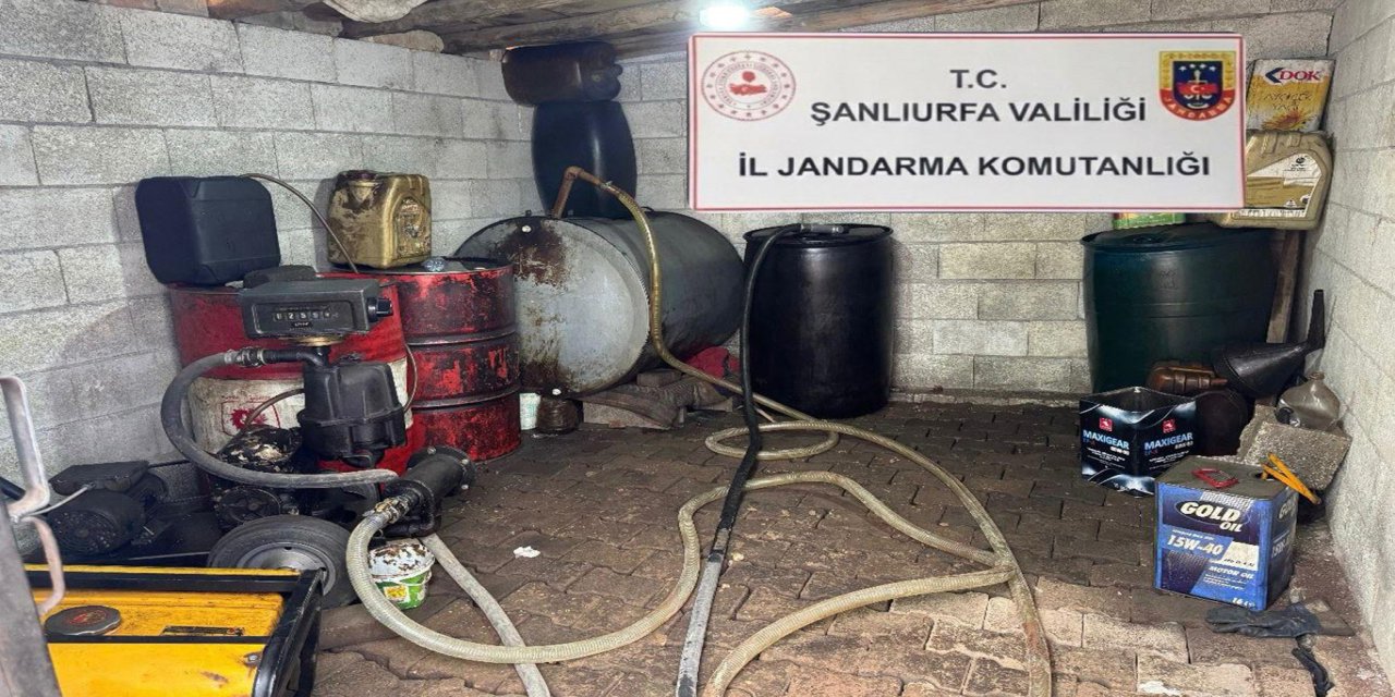 Şanlıurfa’da kaçak akaryakıt operasyonu