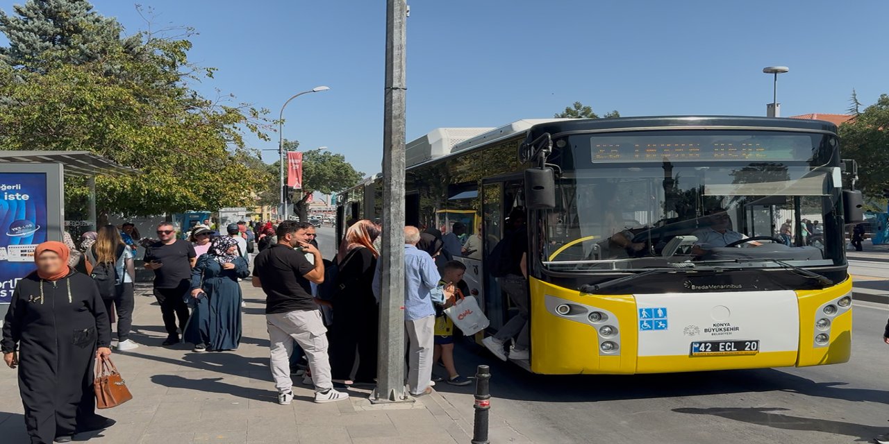 Konya’da Ramazan Bayramı’nda toplu taşıma ücretsiz