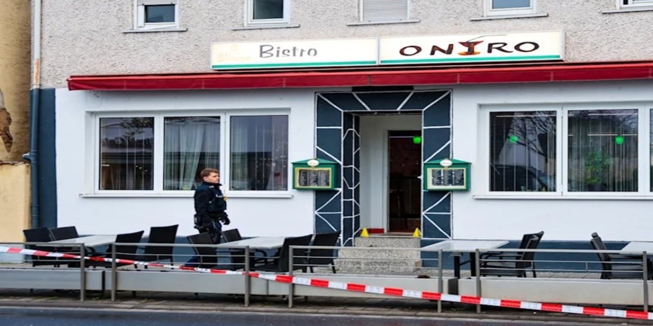 Almanya'da restoranda silahlı saldırı: 2 ölü