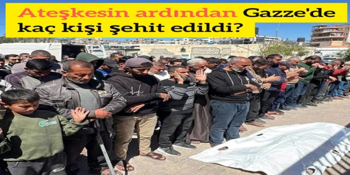 Ateşkesin ardından Gazze'de 673 kişi şehit edildi