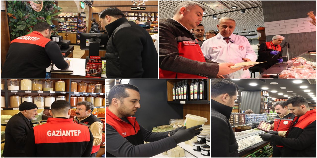 Gaziantep’te bayram öncesi gıda denetimleri arttı