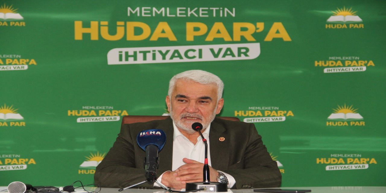 HÜDA PAR Genel Başkanı Yapıcıoğlu: Önemli olan makam değil, hizmettir
