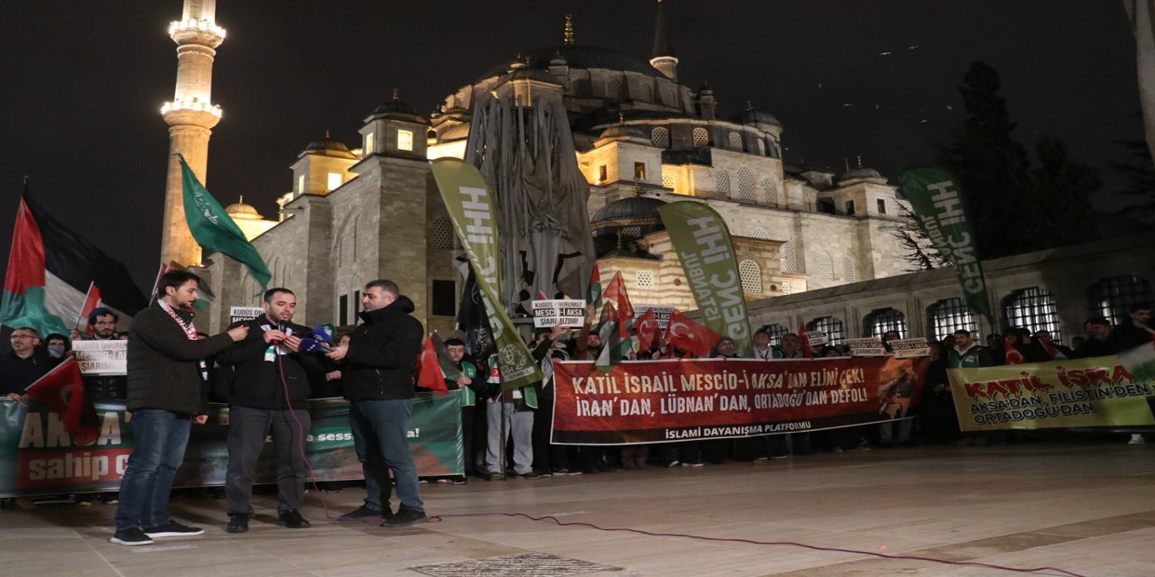Mescid-i Aksa'nın ibadete kapatılmasına STK'lardan ortak tepki