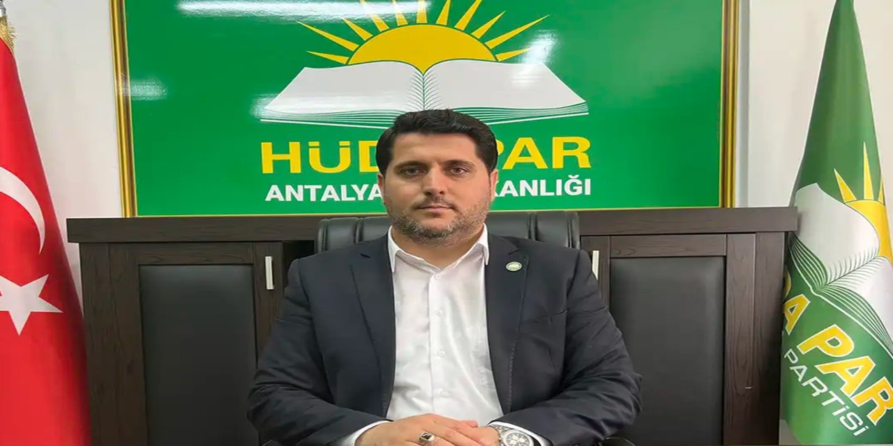 HÜDA PAR Antalya İl Başkanı Durmaz: Bayramı vesile kılarak zulümlerin sona ermesi için dualar edelim