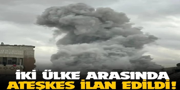 Pakistan ve Afganistan arasında ateşkes