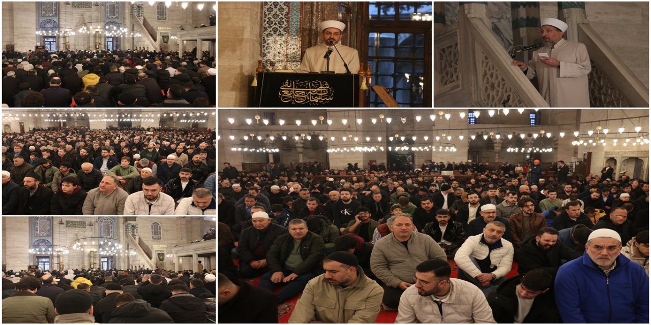 Diyanet İşleri Başkanı Arpaguş: Bu bayram, yeryüzünü ifsat edenlerin değil ıslah edenlerin bayramıdır