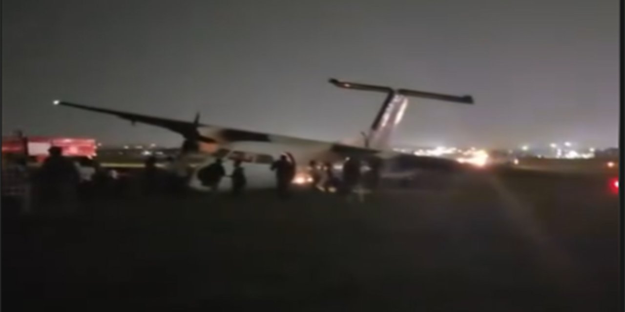 Kenya'da yolcu uçağı pistten çıktı