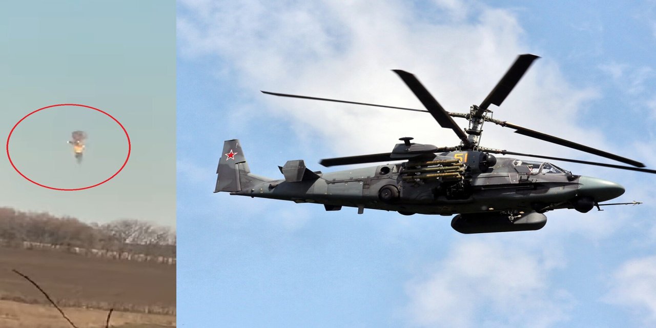 Ukrayna: Rusya'ya ait  Ka-52 helikopteri düşürüldü, mürettebat öldü