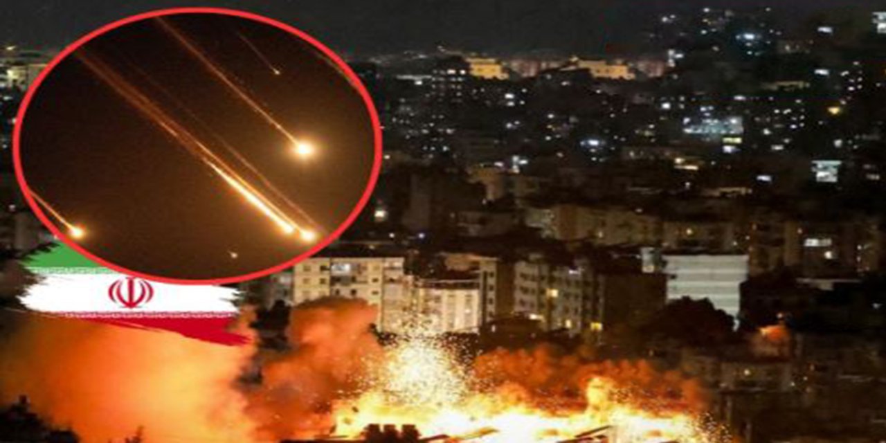İran'dan Dimona Nükleer Santrali'nin de bulunduğu güney bölgesini hedef alan 6. dalga füze operasyonu