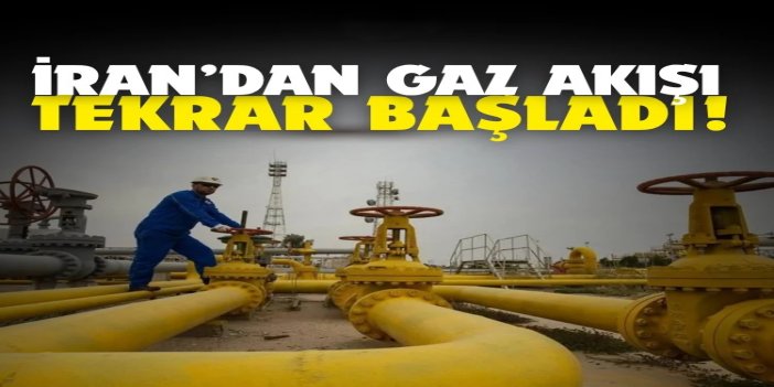 İran'dan Irak'a gaz akışı yeniden başladı