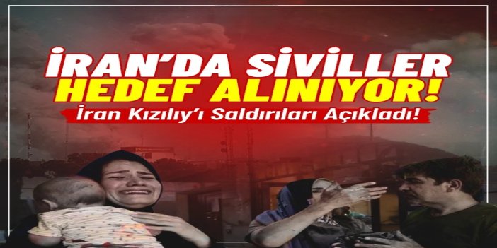 İran Kızılayı: ABD ve israil saldırılarında 81 bin 365 sivil birim hedef alındı