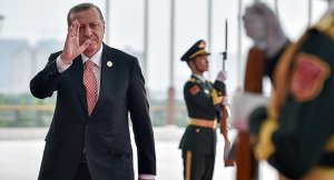 Cumhurbaşkanı Erdoğan, Avrupalı liderlerle Çin'de bir araya geldi