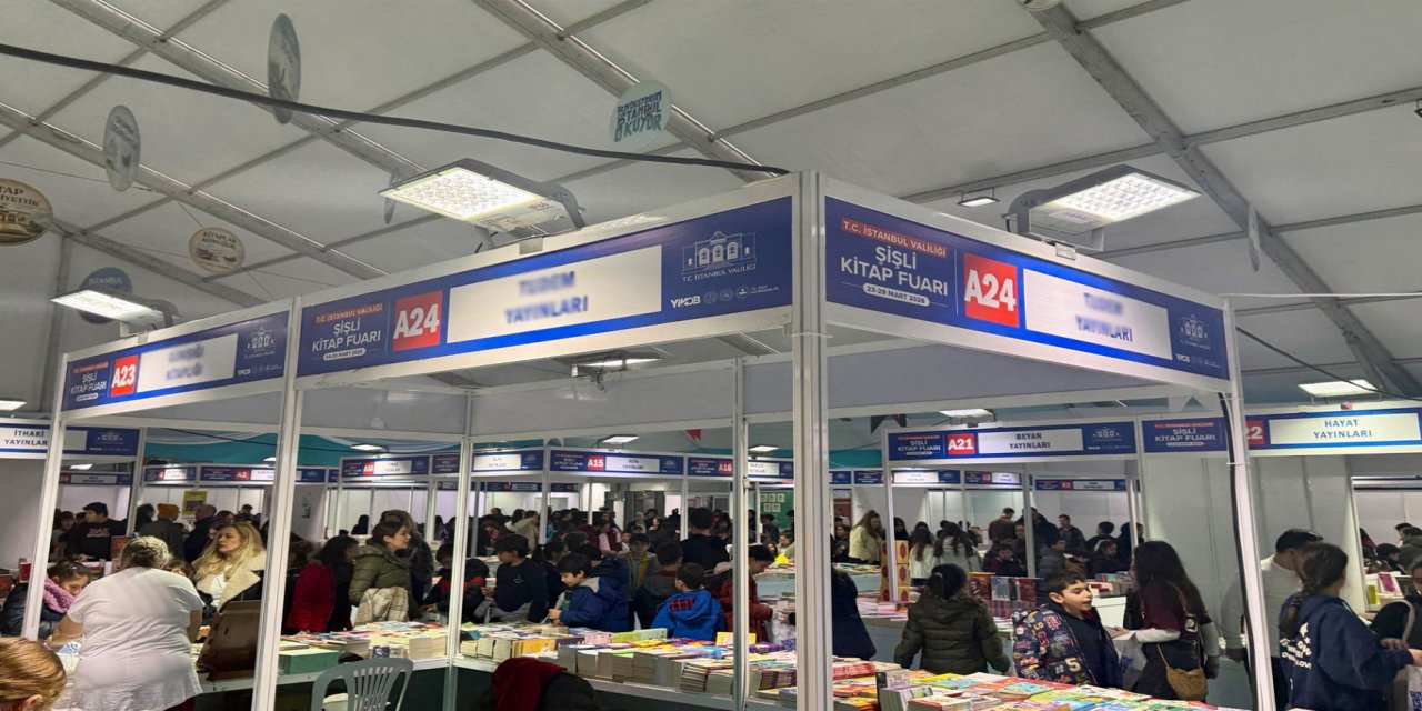 "Ben Okuyorum, İstanbul Okuyor" kitap fuarı Şişli'de devam ediyor