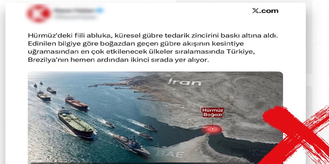 DMM: Gübre krizi iddiaları asılsızdır