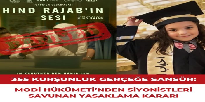 355 kurşunluk gerçeğe sansür: Modi Hükümeti’nden siyonistleri savunan yasaklama kararı