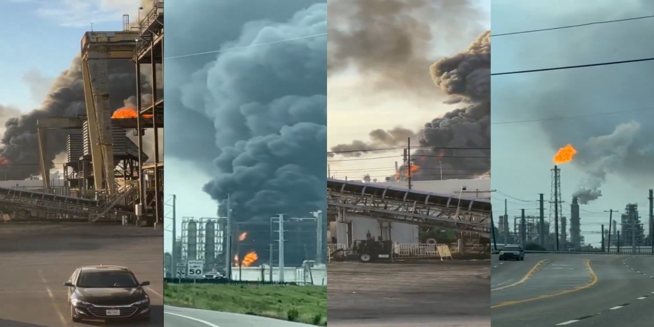 ABD’de petrol rafinerisinde patlama: Bölge halkına evde kalın uyarısı