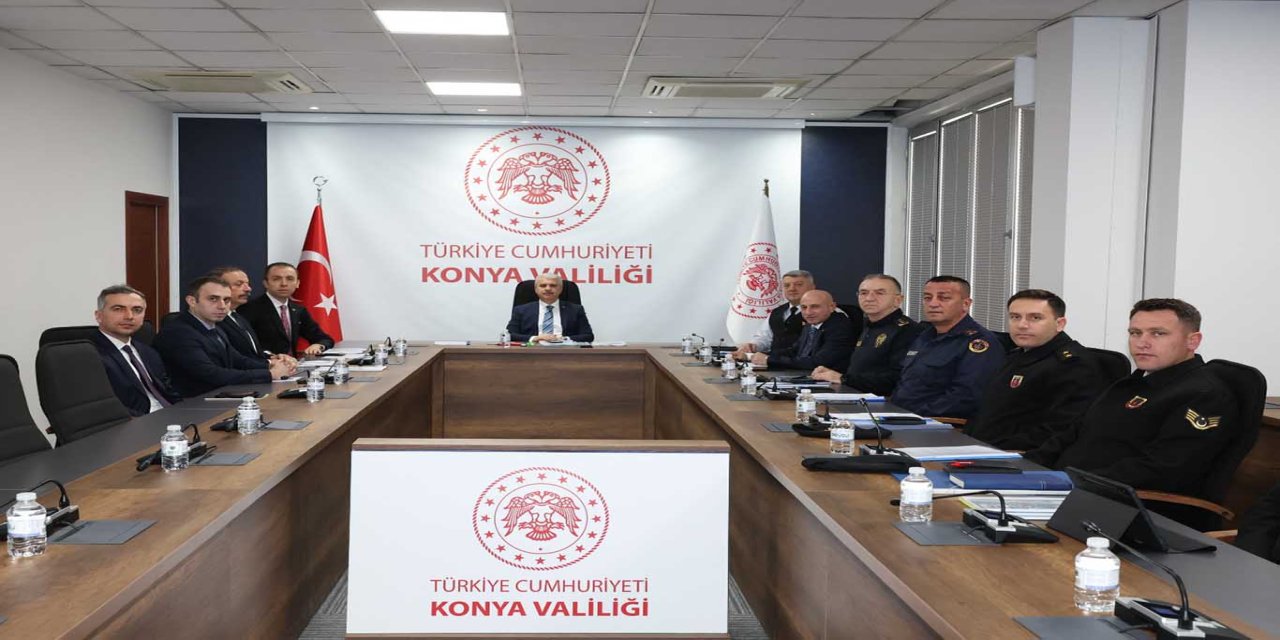 Konya’da yatırımlar masaya yatırıldı