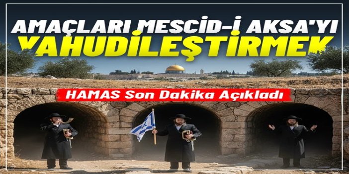 HAMAS: İşgalcilerin Mescid-i Aksa'yı kapatma kararı planlı bir Yahudileştirme girişimidir