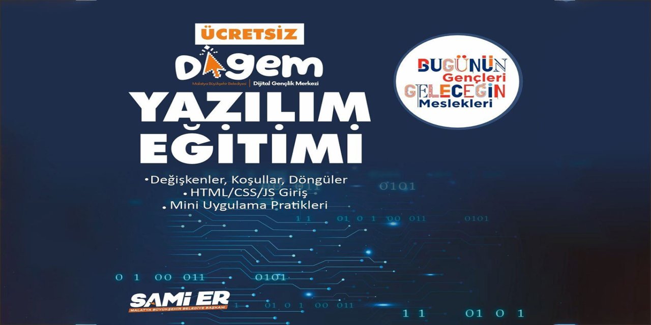Malatya'da bilgisayar ve robotik kodlama eğitimleri verilecek